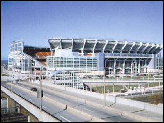 Cleveland Browns Football Stadium Galvanizing Project.