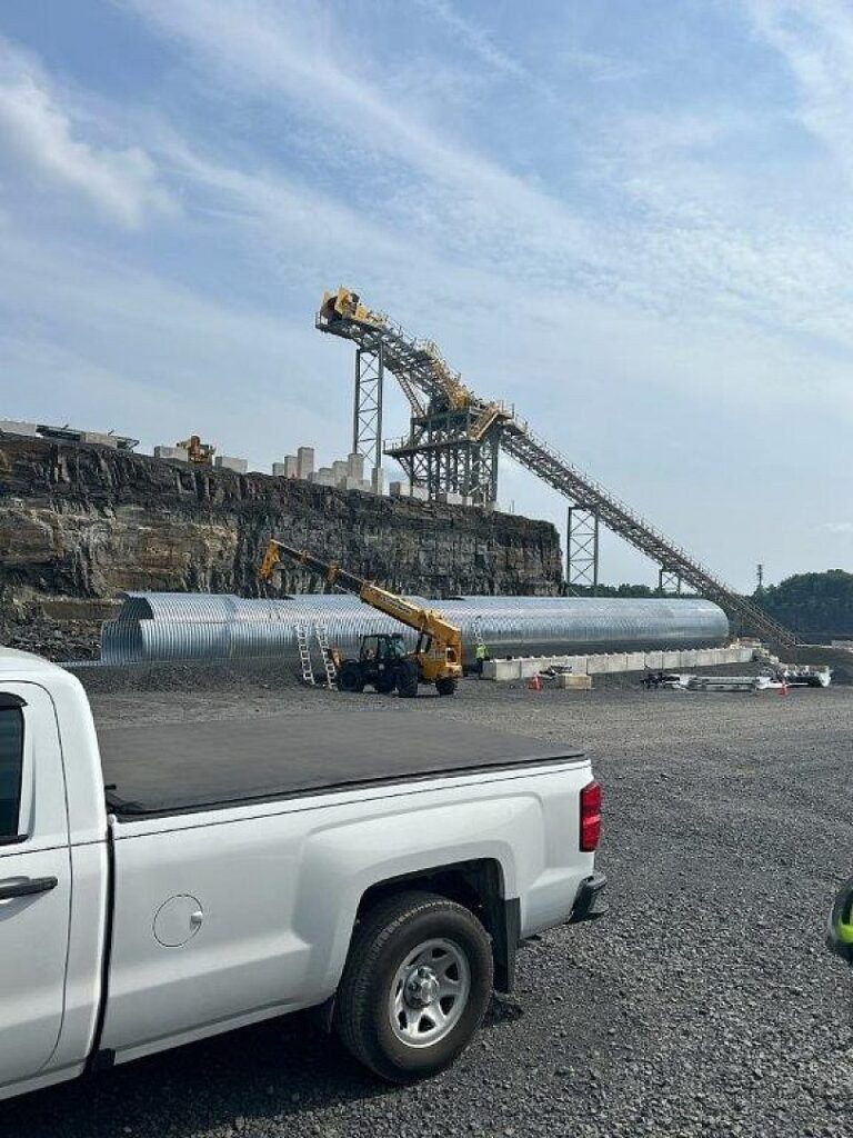 Eureka Stone Quarry Conveyor – Young Galvanizing, Inc.